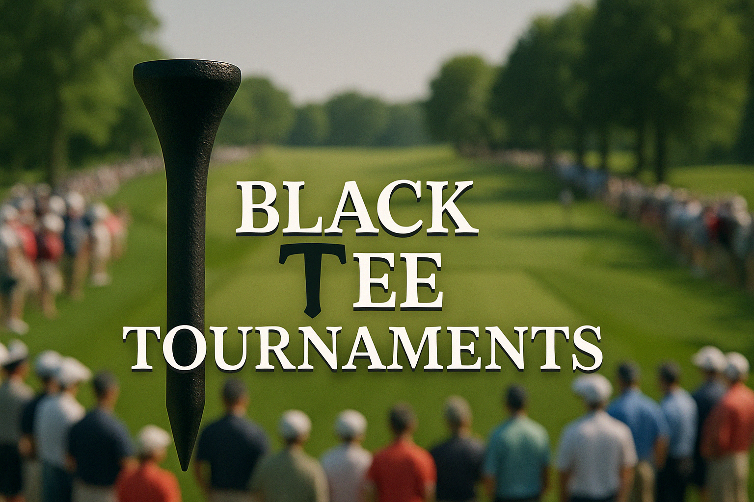 Black Tee Tournaments Banner
